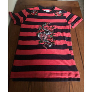 Men’s Reason Brand Embroidered Polo Shirt Size Small